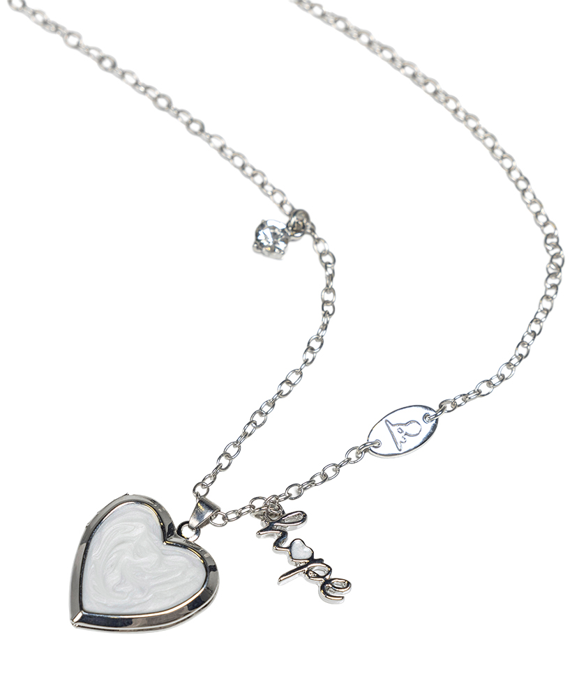 Primary image St. Jude Pearly Heart Necklace